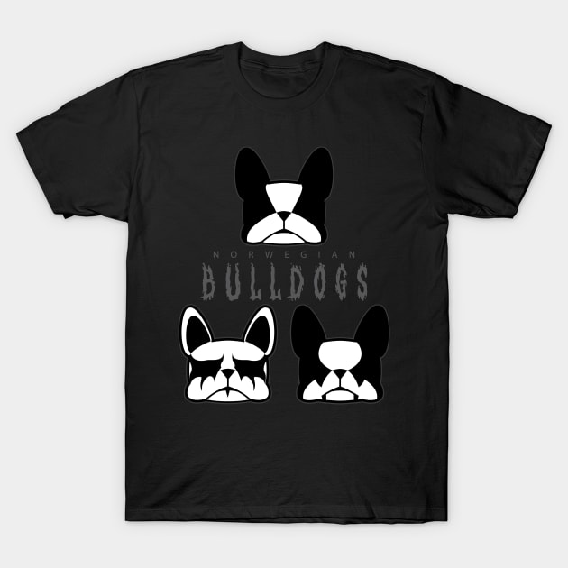 Black Metal Dogs T-Shirt by Baby Rockstar